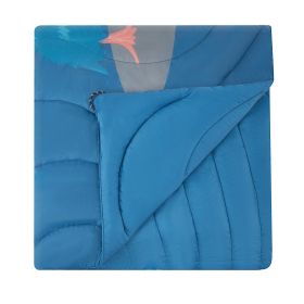 VEVOR Camping Blanket, Large Warm Wearable Stadium Blanket, Waterproof & Windproof, Polyester Fiber, Flame Retardant, Great for Outdoors, Picnics