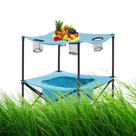 Portable Outdoor Lightweight Picnic Table for Camping
