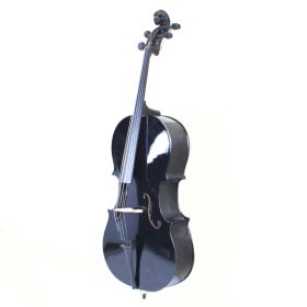 Basswood Cello, Black (Option: Black)
