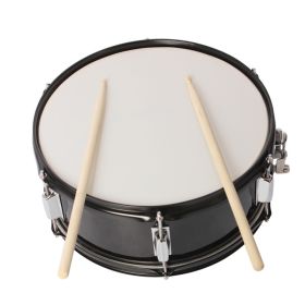14x5.5 Inch Professional Snare Drum Black (Option: Black)